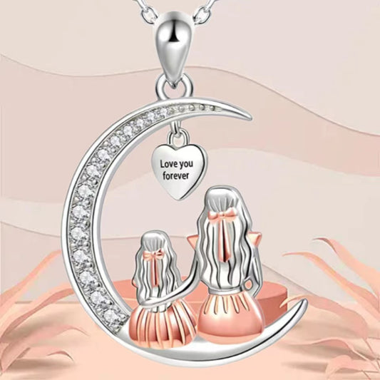 Pendant Crescent Necklace